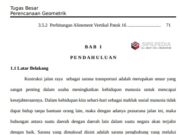 Perencanaan Geometrik Jalan