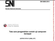 Tata Cara Pengambilan Contoh Uji Campuran Beraspal