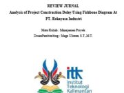 Analysis of Project Construction Delay Using Fishbone Diagram