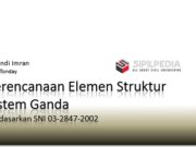 Perencanaan Elemen Struktur Sistem Ganda
