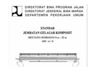 Standar Jembatan Gelegar Komposit