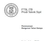 Perencanaan Bangunan Tahan Gempa