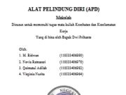 ALAT PELINDUNG DIRI (APD)
