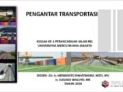 PENGANTAR TRANSPORTASI