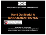 MANAJEMEN PROYEK