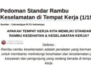Pedoman Standar Rambu Keselamatan di Tempat Kerja