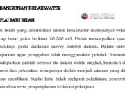 Metode Pelaksanaan Pembangunan Breakwater