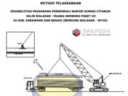 Metode Pelaksanaan Rehabilitasi Prasarana Pengendali Banjir Sungai
