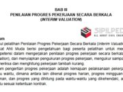 PENILAIAN PROGRES PEKERJAAN SECARA BERKALA (INTERIM VALUATION)