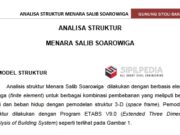 ANALISA STRUKTUR MENARA