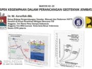 ASPEK KEGEMPAAN DALAM PERANCANGAN GEOTEKNIK JEMBATAN