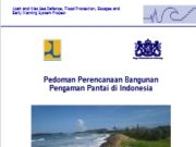 Pedoman Perencanaan Bangunan Pengaman Pantai di Indonesia