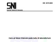 Cara uji tekan triaksial pada batu di laboratorium