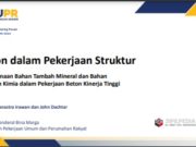 Beton dalam Pekerjaan Struktur_Penggunaan Bahan Tambah Mineral dan Bahan Tambah Kimia dalam Pekerjaan Beton Kinerja Tinggi