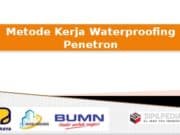 Metode Kerja Waterproofing Penetron
