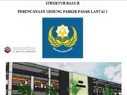 STRUKTUR BAJA II PERENCANAAN GEDUNG PARKIR PASAR LANTAI 3