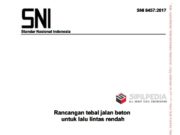 Rancangan tebal jalan beton untuk lalu lintas rendahuntuk lalu lintas rendah
