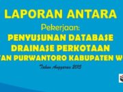 Penyusunan Database Drainase Perkotaan