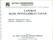 Laporan Hasil Penyelidikan Tanah