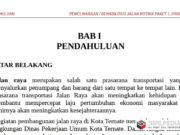 PEMELIHARAAN / REHABILITASI JALAN HOTMIX