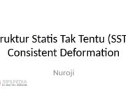 Struktur Statis Tak Tentu (SSTT) Consistent Deformation