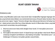 KUAT GESER TANAH