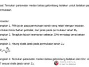 Menentukan Parameter Medan Bebas Gelombang Ledakan untuk Ledakan pada Permukaan