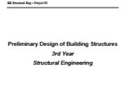 Preliminary Design of Building Structures