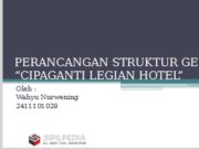 PERANCANGAN STRUKTUR GEDUNG PERHOTELAN