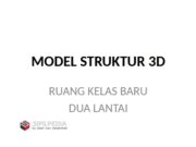 MODEL STRUKTUR 3D