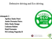 Defensive driving and Eco driving