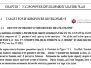 HYDROPOWER DEVELOPMENT MASTER PLAN