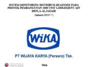 SISTEM MONITORING DISTRIBUSI READYMIX PADA PROYEK PEMBANGUNAN