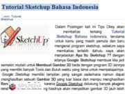 Tutorial Sketchup Bahasa Indonesia