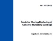 Guide for Shoring/Reshoring of Concrete Multistory Buildings