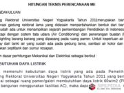 HITUNGAN TEKNIS PERENCANAAN ME