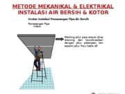METODE MEKANIKAL & ELEKTRIKAL INSTALASI AIR BERSIH & KOTOR