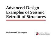 Advanced Design Examples of Seismic Retrofit of Structures