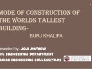 MODE OF CONSTRUCTION OF THE WORLDS TALLEST BUILDING-BURJ KHALIFA