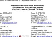 Comparison of Overlay Design Analysis Using Mechanistic and Semi-Analytical Methods