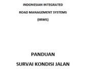 PANDUAN SURVAI KONDISI JALAN