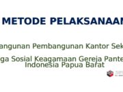 Metode Pelaksanaan Pembangunan Gedung Sekretariat Lembaga Sosial Keagamaan Greja Pantekosta