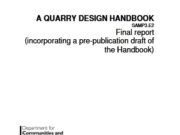 A QUARRY DESIGN HANDBOOK