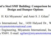 Seismic Response of a Steel SMF Building: Comparison between Conventional Design and Damper Options
