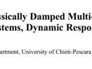 Classically and Nonclassically Damped Multi-degree of Freedom (MDOF) Structural Systems, Dynamic Response Characterization