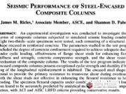 Seismic Performence of Steel Encased Composite Colums