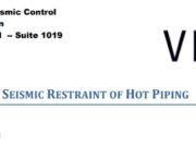 SEISMIC RESTRAINT OF HOT PIPING