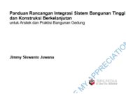 Panduan Rancangan Integrasi Sistem Bangunan Tinggi dan Konstruksi Berkelanjutan untuk Arsitek dan Praktisi Bangunan Gedung