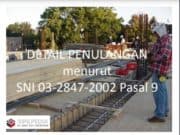 Detail Penulangan Menurut SNI 03-2847-2002 Pasal 9