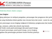Pekerjaan Elektrikal(Panel, Kabel dan Lampu)